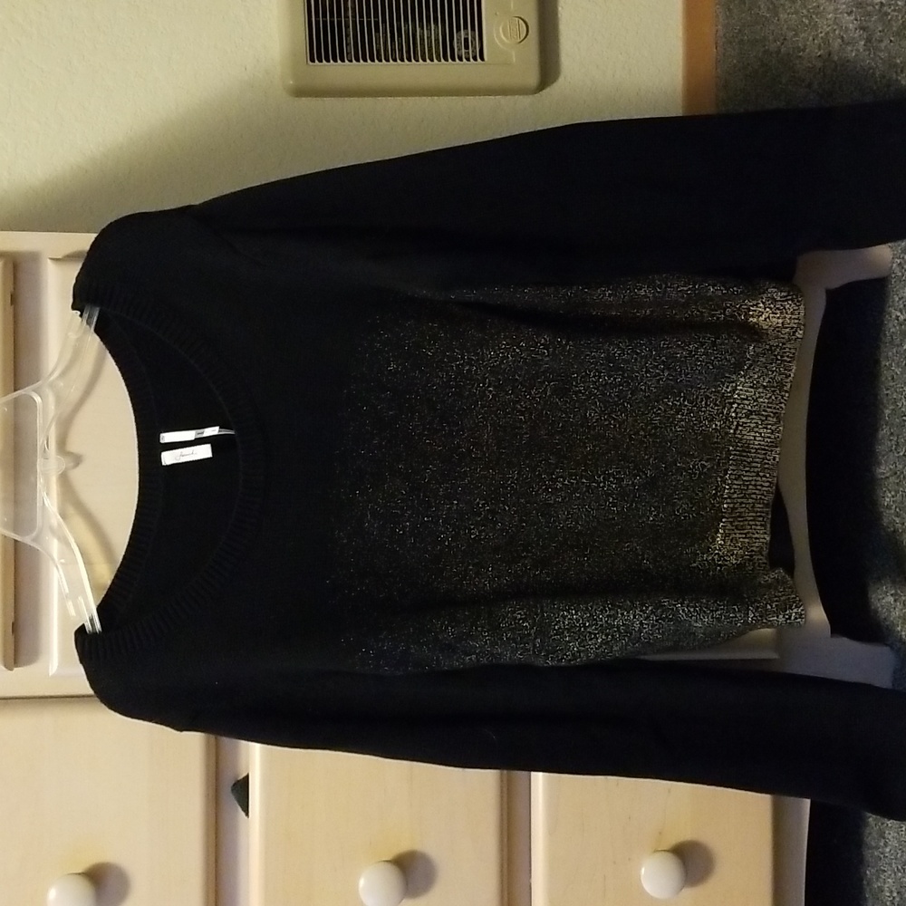 Gold Shimmer Sweater